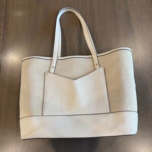 Anne Klein Cream Tote Bag